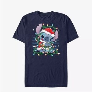 Gildan Softstyle Heather Blue Disney StitchT-Shirt